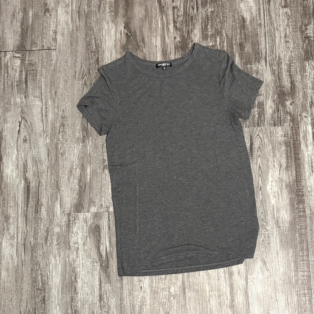 Gray Short Sleeve Women's Tee